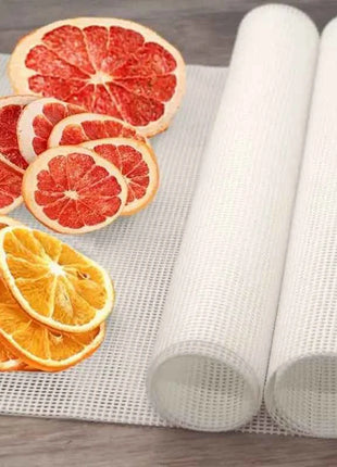 2pcs Silicone Sheet Steamer Pad Non-stick Food Fruit Dehydrator Mats Square Mesh Dehydrator Tray Steamer Mat for Fruit Dryer