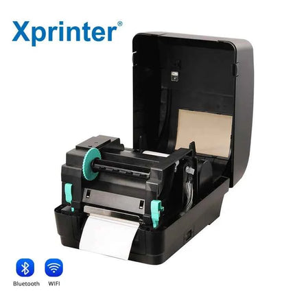 Xprinter XP-H500B/H500E high performance thermal label printer 4x6 dual motor gear drive design thermal barcode ribbon printer