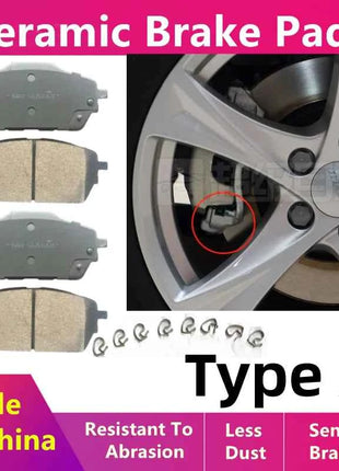 Front/Rear Ceramic Brake Pads For Haval H2 H2s/Auto Parts