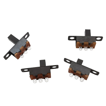 10 pz SS12F15 interruttore a levetta 3 Pin 1 p2t SPDT interruttore a scorrimento 50V 0.5A maniglia alta 3mm 4mm 5mm 6mm