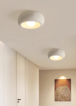 Lampada da soffitto moderna a LED per balcone, ingresso interno per la casa, corridoio, corridoio, lampada a sospensione a soffitto, armadio da cucina, apparecchi Wabi Sabi
