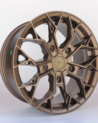 Cerchi in Lega Profondi Argento Bronzo Lucidato 15x10 Pollici 5x139.7 6x139.7 Ruote Personalizzate in Lega di Alluminio per Camion 4x4