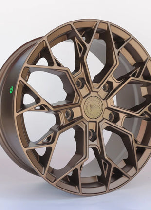 Cerchi in Lega Profondi Argento Bronzo Lucidato 15x10 Pollici 5x139.7 6x139.7 Ruote Personalizzate in Lega di Alluminio per Camion 4x4