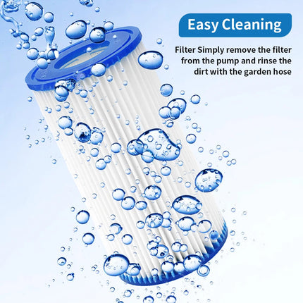 Cartuccia filtro tipo A/C per piscina Intex 29000E 59900E, tipo III per pompa a cartuccia per piscina Bestway 58012E