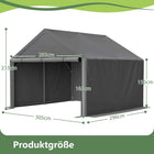 Rimessa Biciclette e Attrezzi da Giardino 305x296x233 cm - Tenda Impermeabile con Cerniera