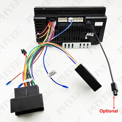 Adattatore per cablaggio Quadlock CAN Bus Box per auto Android Cavo connettore a 16 pin per VW Golf Mk5 MK6 Passat B6 B7 Leon Octavia 2