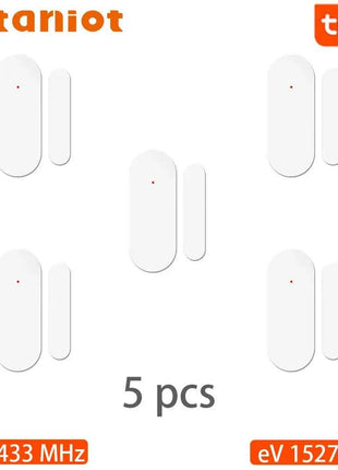 Staniot Tuya 433Mhz Home Alarm System Automatic Sensor Smart Wireless Door and Window Detectors Door opening/closing code