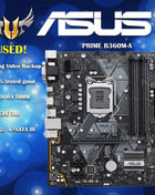 Asus PRIME B360M-A With Intel B360 LGA 1151 Micro-ATX Desktop Motherboard