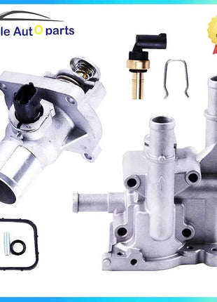 Coperchio alloggiamento termostato in alluminio per Chevrolet Chevy Cruze Aveo Orlando per Opel Astra Zafira Signum Moka 96984103 96817255