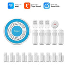 PGST WiFi Alexa Tuya Smart Life Home Alarm Security System Kit Set Home Automation Alarm Security Protection Door Motion Sensor
