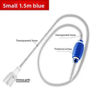 Aquarium Siphon Vacuum Cleaner Tool Set for Large Fish Tank Gravel/Sand Cleaning Water Change with Extension Tube, Fast and Easy