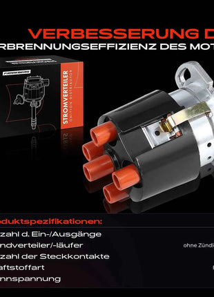 Distributore di Accensione Frankberg 1x per VW Golf Jetta II Passat Seat Ibiza 051905205B 051905205C 027905205P 051905237 905081001