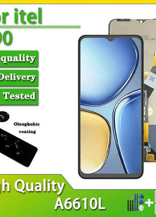 6.6" High Quality For itel A90 LCD A6610L Display Touch Screen Digitizer Assembly Replacement Repair Parts For Itel A90 Display