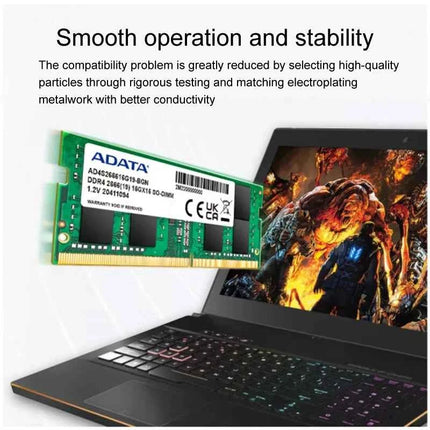 ADATA Premier RAM 8GB 16GB 32GB DDR4 3200MHz CL22 PC4-25600 260 Pin SODIMM Memory Laptop Memory