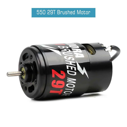 INJORA 550 Brushed Motor Waterproof 12T 21T 29T 35T 55T for 1:10 RC Crawler Axial SCX10 AXI03007 JL 90046 Slash TRX4 TRX6