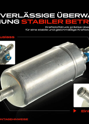 Pompa Carburante Frankberg 1x per Alfa Romeo 75 Alpine V6 Citroën CX II Fiat Uno Porsche 911 Cabriolet 924 944 968 94460810203