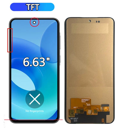 Nuovo Schermo AMOLED per Samsung Galaxy A36, Display LCD con Touch Screen e Digitalizzatore, Assemblaggio Completo per Samsung A36 5G A366E, Ricambio Schermo