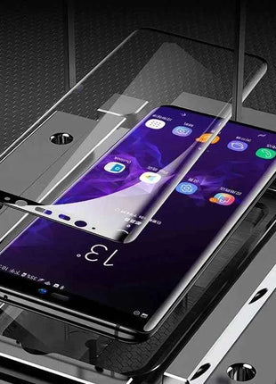 3 pezzi di vetro temperato per Samsung Note 9 10 20 Ultra Samsung S24 S23 S22 S21 S20 Ultra S10 S9 S8 Plus protezione schermo a copertura totale