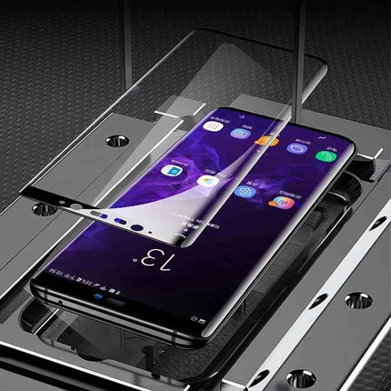 3 pezzi di vetro temperato per Samsung Note 9 10 20 Ultra Samsung S24 S23 S22 S21 S20 Ultra S10 S9 S8 Plus protezione schermo a copertura totale