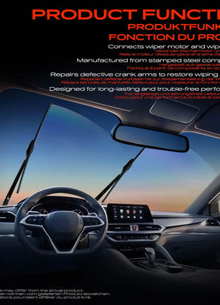 Frankberg 1x meccanismo tergicristallo anteriore per Tesla Model S 5YJS Bj dal 2012 6005946