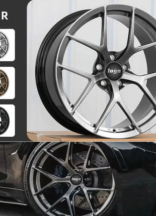 Cerchioni forgiati personalizzati in fabbrica 17/18/19/20/21 pollici 5x114,3 5x112 5x1200 Cerchio Aolly in alluminio per LEXUS