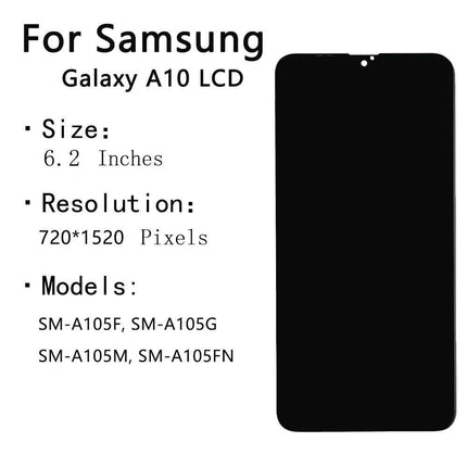 Nuovo LCD testato per Samsung A10 Display LCD SM-A105F SM-A105G Touch Screen Digitizer Assembly per Display Samsung Galaxy A10