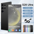 Nuovo Arrivo 2026: Smartphone S28 Ultra Originale di Alta Qualità con Sistema Dual SIM 4G/5G, Versione Globale, Batteria da 8000mAh