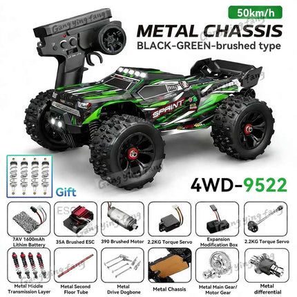 RC Car Brushless 4WD 9522PRO 85KM/H High Speed  Off-Road Drift Remote Control Car 1:16 Professional Racing Cars 9522 50KM/H