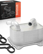 Frankberg 1x Radiatore dell'olio motore per VW Golf Passat Audi Q2 Seat Leon Skoda Octavia IV Superb 3 05L117021C