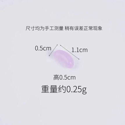 20pcs Mini Candy Fondant Fruit Candy Pop Artificial Candy Beans Miniature Food Play Handmade Simulation Home Decor Decorations