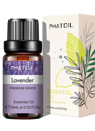PHATOIL Natural Plant Essential Oil 10ml Eucalyptus Lavender Bergamot Vanilla Peppermint 1PCS Aroma Essential Oils For Diffuser