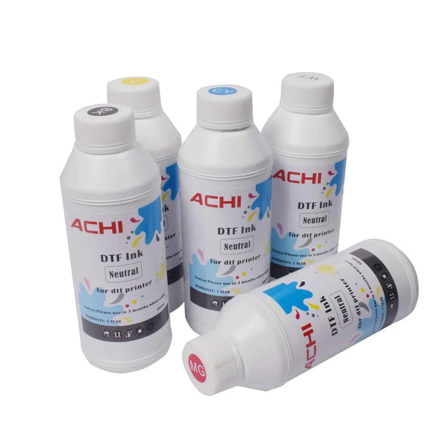 5*500ML DTF Neutral Ink DTF INK for DTF Printer Film Transfer Ink A3 A4 DTF Printer Neutral Ink