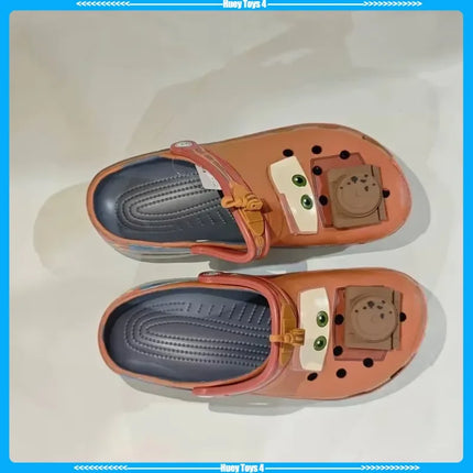 Ciabatte da adulto a tema Mater dei cartoni animati, sandali da esterno con personaggi anime, ciabatte a forma di personaggio, sandali in EVA, idea regalo