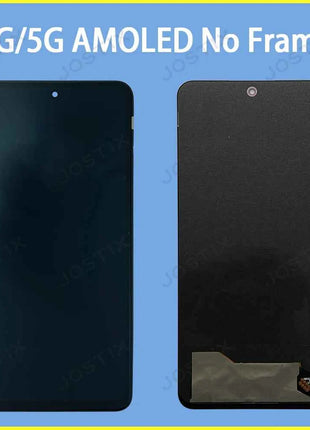 6.67" AMOLED For Xiaomi Redmi Note 12 4G 5G LCD Display Touch Screen Digitizer For Redmi Note 12 LCD 22111317G 23028RA60L Screen
