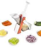 Vegetable Cutting Machine Multifunctional Grater Slicer Dicer Convenient Vegetable Essential Cutting Machine Kitchen Accessories