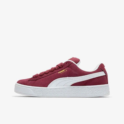 Puma genuine Suede new men's and women's low cut lace up sports and leisure board shoes 395205-12