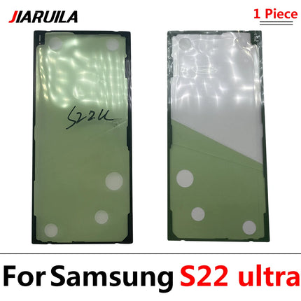 Adesivo adesivo Custodia posteriore Copribatteria Nastro impermeabile per Samsung S20 S21 FE S23 S22 Plus Ultra S23Ultra S21 Plus