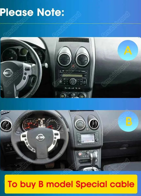 Srnubi Android Qualcomm 8 Core Carplay Auto Stereo For Nissan Qashqai J10 2006 - 2013 Carplay 4G GPS Wifi Car Multimedia