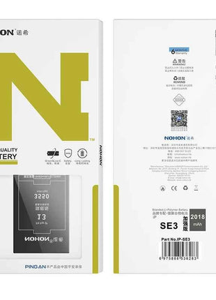 NOHON  High Capacity Phone Battery for iPhone 13 13Pro 12 Pro 11 X XR XS 12Mini 13PM 15Pro MAX 14 SE SE2 SE3 Replacement Bateria