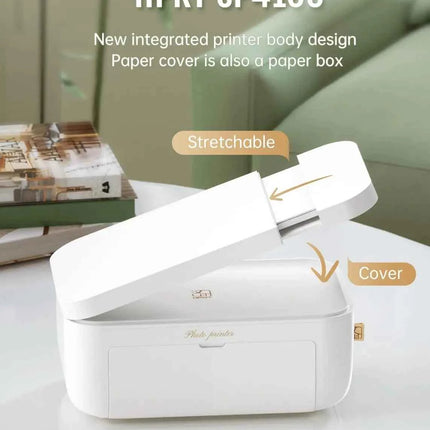 300dpi Color Photo Wifi 4x6 Inch Printer Portable Mni Mobile Pocket Wireless Print Maker Machine with Ribbon and Photo Papers
