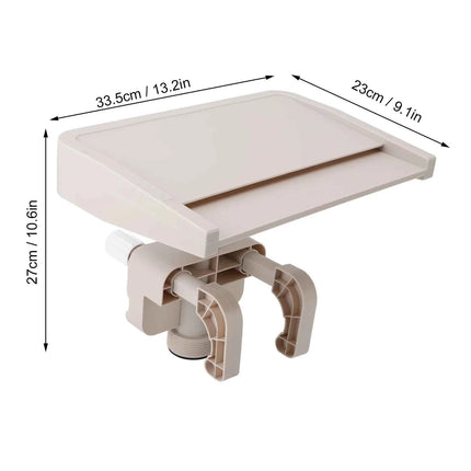 Cascata a cascata rilassante fuori terra fontana per piscina attacco a sfioramento PVC staccabile per cascata piscina Bestway