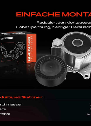 Tendicinghia Frankberg 1x per Lexus IS3 Toyota Auris Avensis RAV 4 Corolla Verso 16620-0R010