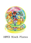 10pcs 9inch plates 1 / 12 pollici