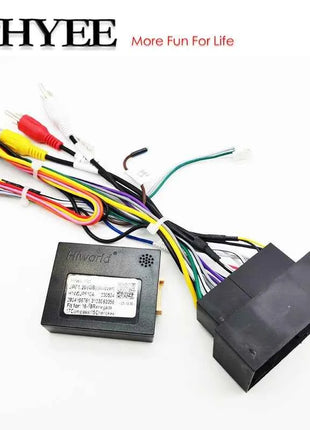 Adattatore per cablaggio radio CAN Bus Box Spina da 16 pin a cavo da 52 pin per Jeep Renegade Cherokee Compass Dodge RAM 1500
