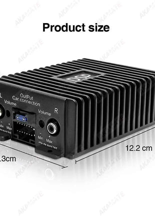 Car Radio Amplifier for Android Radio DSP Non destructive Modification Speaker Enhance Sound Car Audio Processor 4 Channel