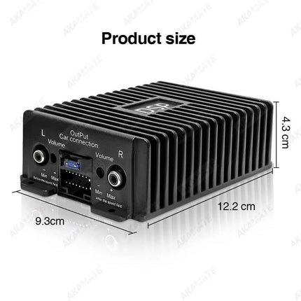 Car Radio Amplifier for Android Radio DSP Non destructive Modification Speaker Enhance Sound Car Audio Processor 4 Channel