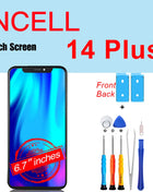 PINZHENG High Quality INCELL LCD OLED Screen for iPhone 14 Pro 15 Plus 13 Pro Max Display for iPhone Replacement with Tools