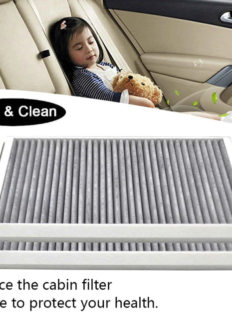 Filtro aria abitacolo polline per BMW Serie 5 E61 E60 550i N62B48B 4799CC M5 S85B50A 4999CC 520d 520i 523i 525d 525i 525xd 525xi