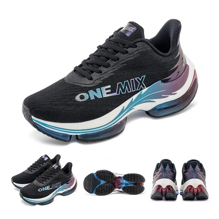 Scarpe da corsa con cuscino d'aria ONEMIX per donna, scarpe da ginnastica estive leggere con superficie in rete traspirante, scarpe sportive per fitness all'aperto