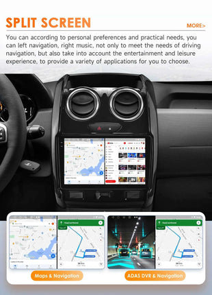 Android Car Radio Player audio for Renault Duster 2015 - 2020 wireless Carplay Android Auto 2din GPS Intelligent Multimedia DSP